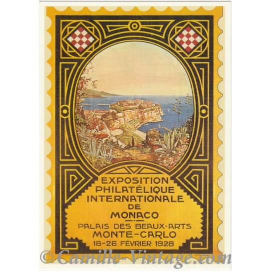 Postcard Exposition Philatélique Internationale
