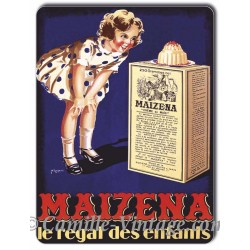 Plaque métal Maïzena Gâteau