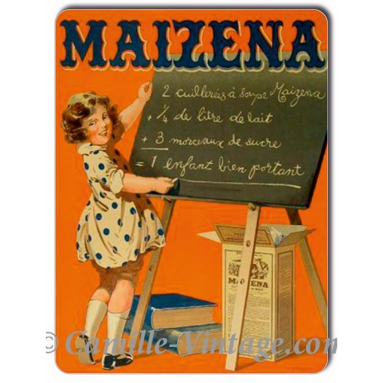 Tin signs Maïzena Tableau