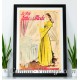 Poster Vintage Le Petit Echo de La Mode 12 Janvier 1947