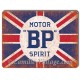 Aluminium plate BP Motor Spirit