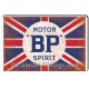 Plaque Aluminium BP Motor Spirit