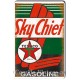 Plaque Aluminium Texaco Sky Chief