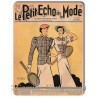 Metal plate deco Le Petit Echo de La Mode 18 April 1937