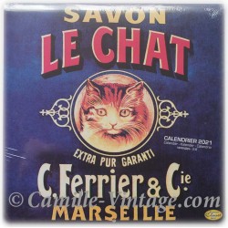 Calendar Savon Le Chat 2021