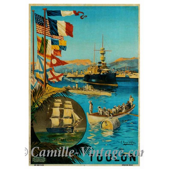 Carte Postale Toulon