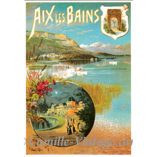 Postcard Aix-Les-Bains