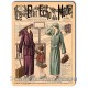 Plaque métal revue de mode vintage 8 juillet 1923