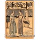 Plaque métal revue de mode vintage 12 août 1923