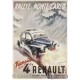 Carte Postale Renault 4 CV