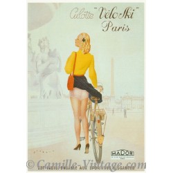 Carte Postale Culotte Véloski Paris