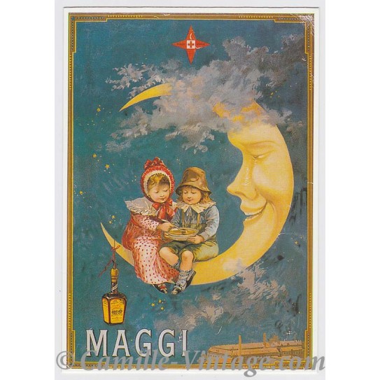Carte Postale Maggi Lune