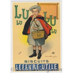 Carte Postale LU Petit Ecolier