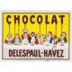 Carte Postale Chocolat Delespaul-Havez