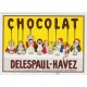 Postcard Chocolat Delespaul-Havez