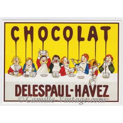Carte Postale Chocolat Delespaul-Havez