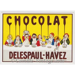 Postcard Chocolat Delespaul-Havez