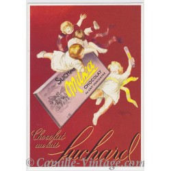 Postcard Chocolat Suchard Milka