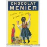 Carte Postale Chocolat Menier Dos