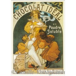 Carte Postale Chocolat Idéal