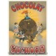 Carte Postale Chocolat Suchard Terre