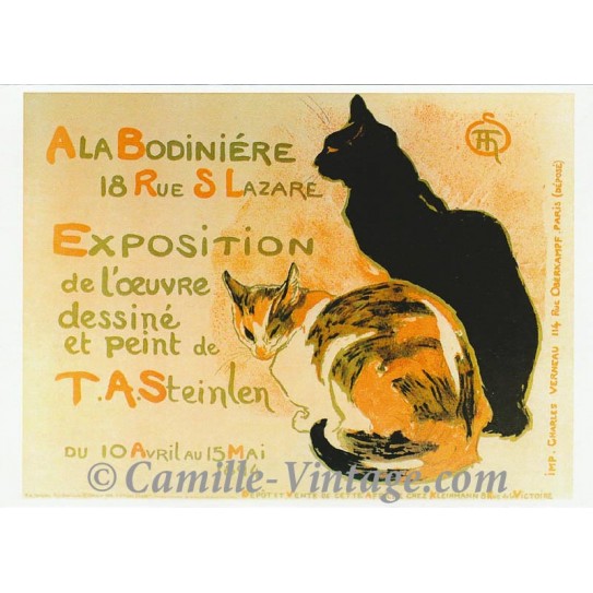Postcard Exposition à La Bodinière 1894