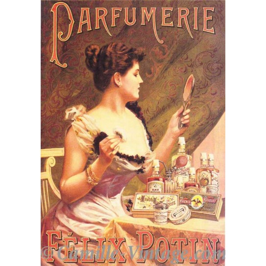 Carte Postale Félix Potin Parfumerie