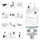 Calendar Chat Dubout 2022