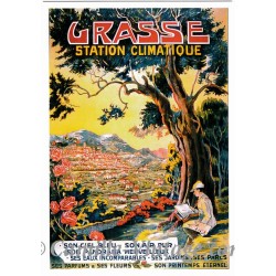 Carte Postale Grasse Station Climatique