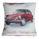 Cushion cover red DS Citroën