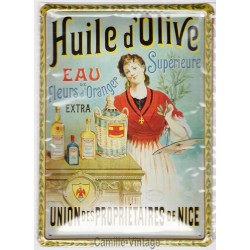 Tin signs Huile d'Olive Propriétaire de Nice