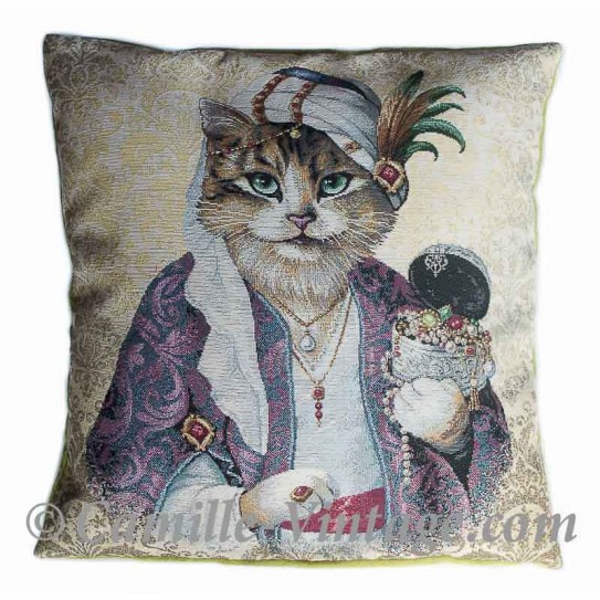 Cushion cover fakir cat