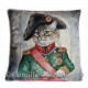 Housse de coussin Chat Militaire