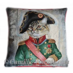 Cushion cover Military Cat