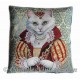 Housse de coussin Chatte Marquise