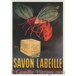 Postcard Savon l'Abeille - Marseille