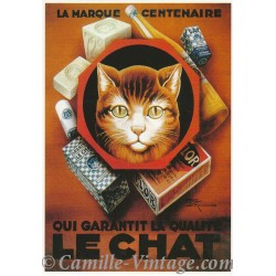 Postcard Soap Le Chat - Marseille