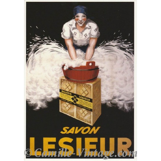 Carte Postale Savon Lesieur