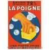 Postcard Savon La Poigne de Marseille