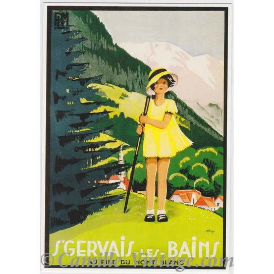 Carte Postale Saint-Gervais-Les-Bains