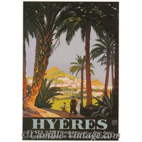 Postcard Hyères et ses Îles