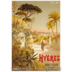 Carte Postale Hyères Golf Club 