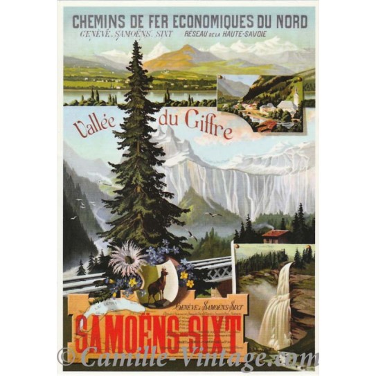 Carte Postale Chemins de Fer Economiques du Nord