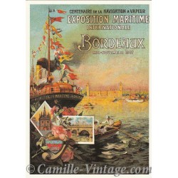 Carte Postale Exposition Maritime Internationale Bordeaux