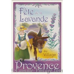 Carte Postale Fête de la Lavande