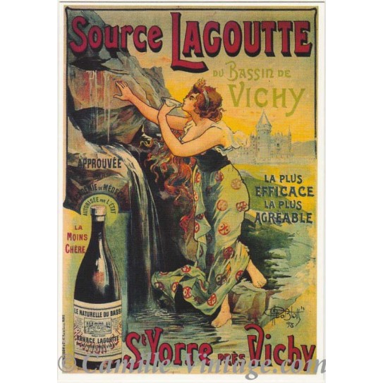 Postcard Source Lagoutte du Bassin de Vichy