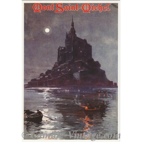 Postcard Mont Saint-Michel