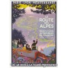 Postcard La Route des ALPES