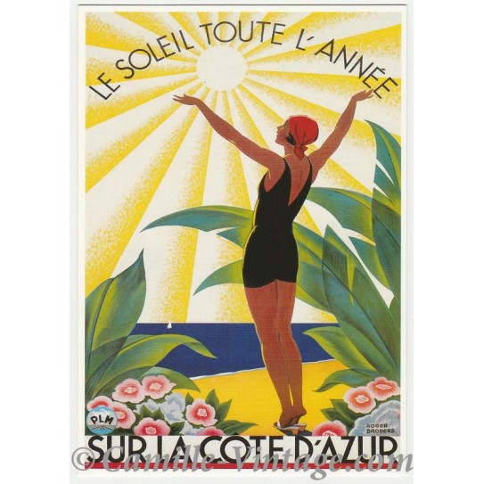 Postcard Le Soleil Toute l'Année