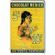 Aluminium plate Menier Chocolate 5c